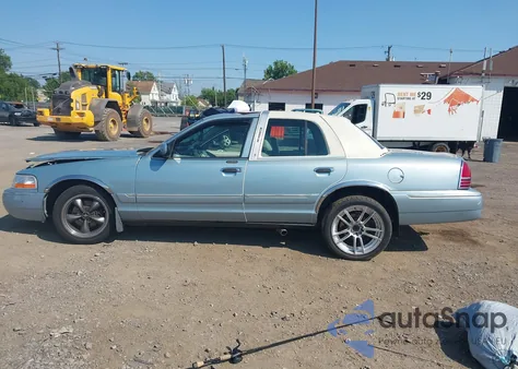 2004 Mercury Grand Marquis Gs из США, поврежденный, VIN 2MEFM74WX4X672773